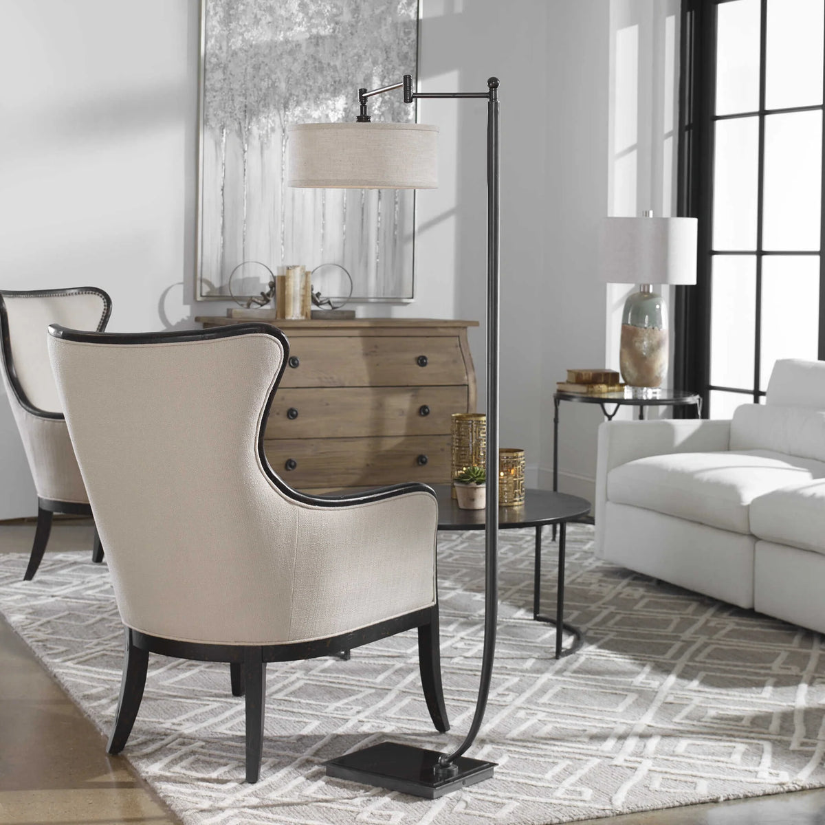 Dark Bronze Floor Lamp