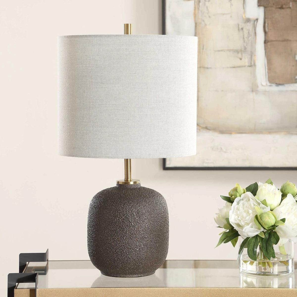 Textured Buffet Lamp