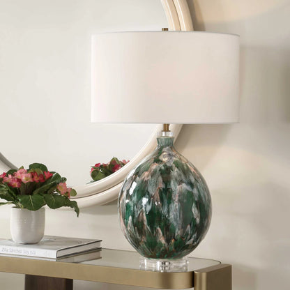 Drip Glaze Table Lamp