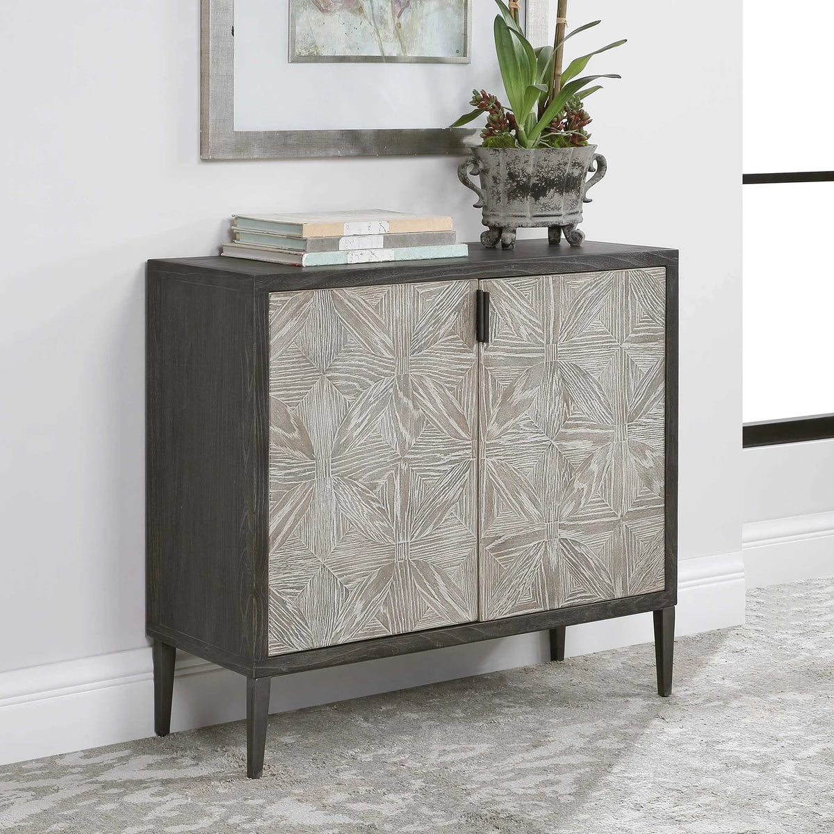 2 Door Accent Cabinet