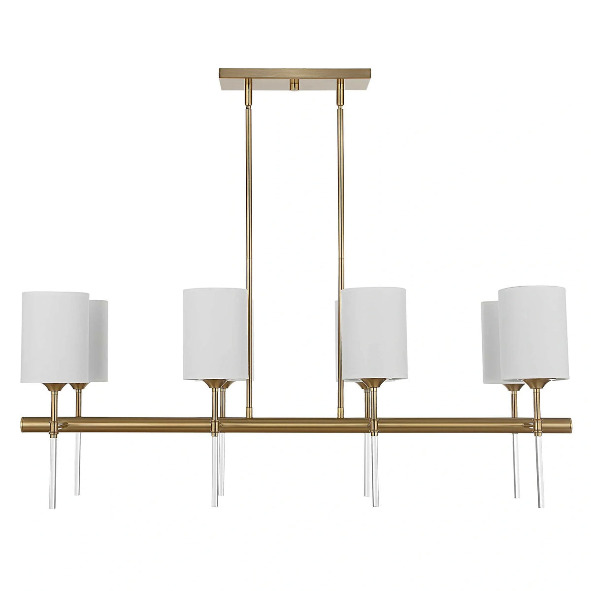 8-Light Linear Chandelier