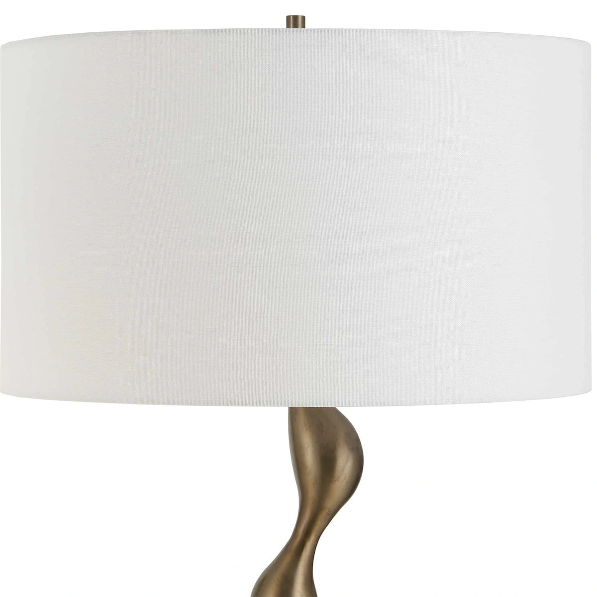 Sculptural Bronze Floor Lamp