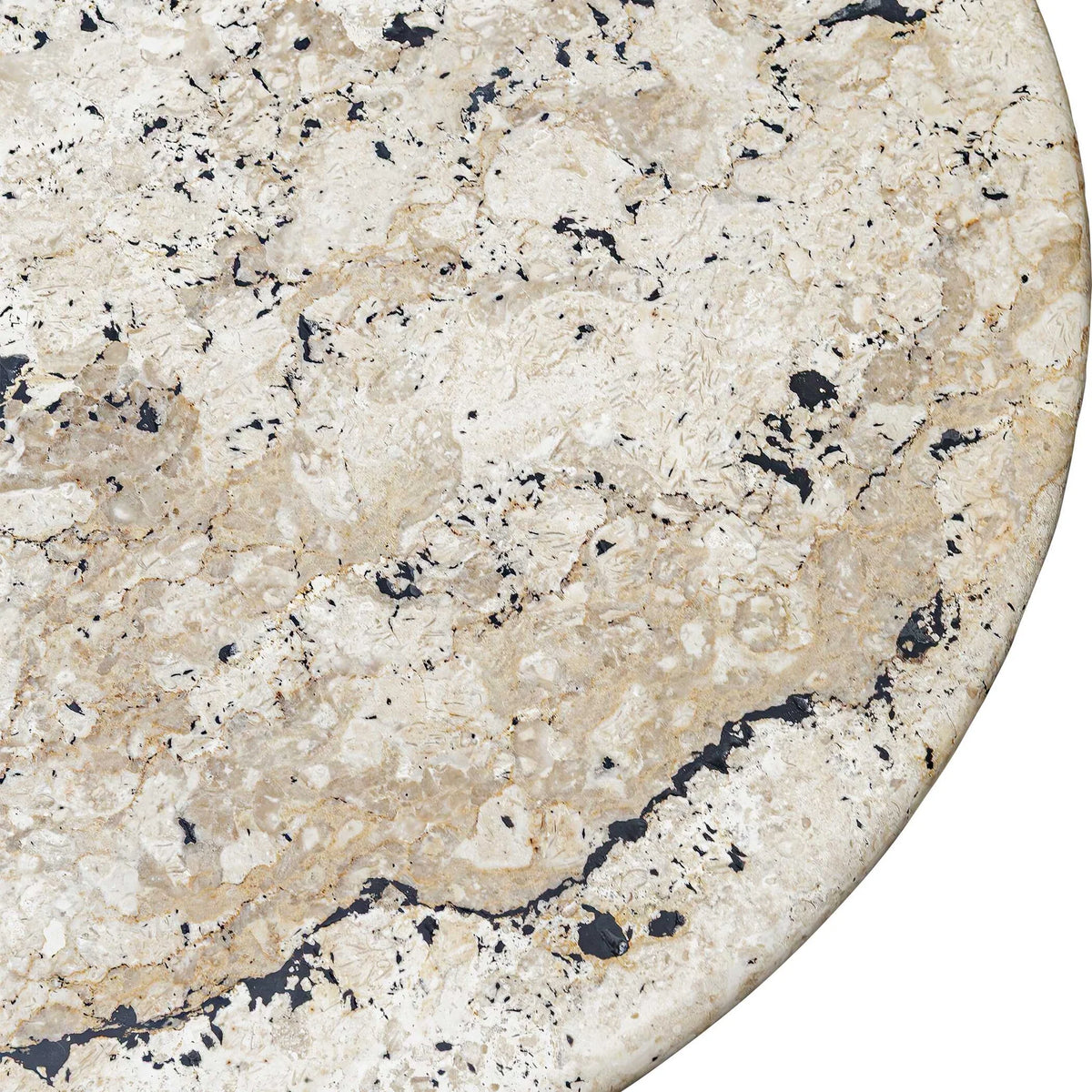 Indoor-Outdoor Stone Side Table