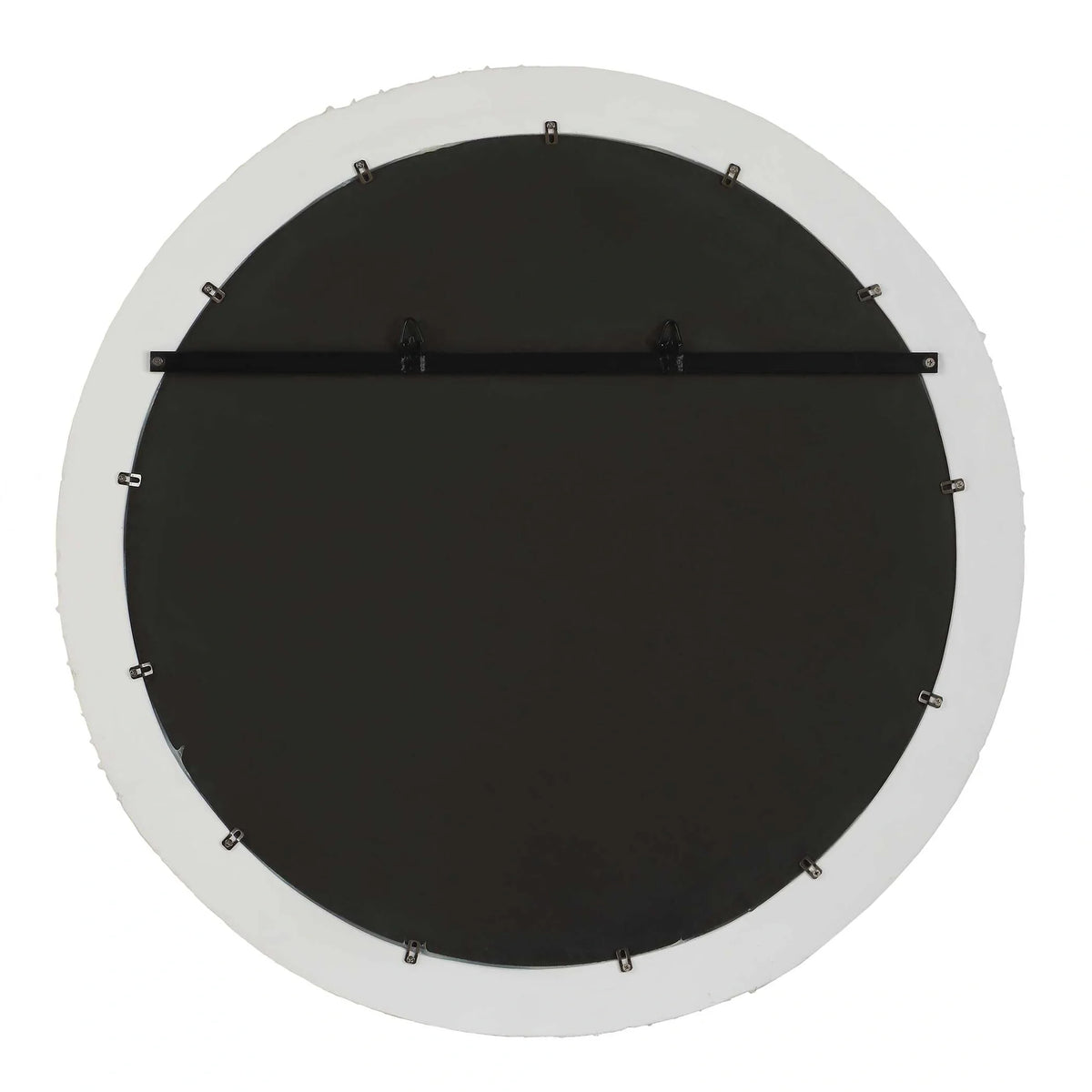 White Round Mirror