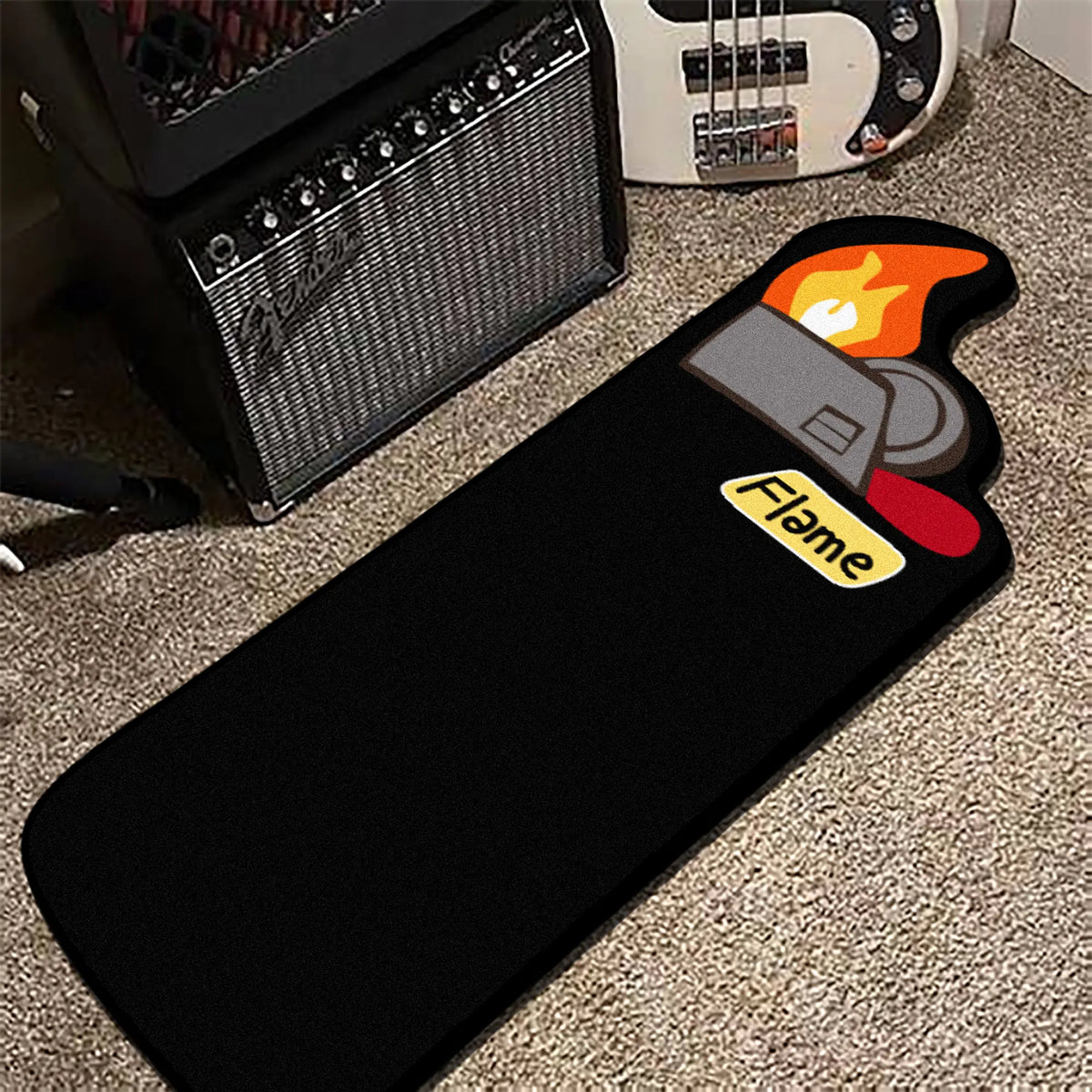 Modern Luxury Cigarette Print Carpet