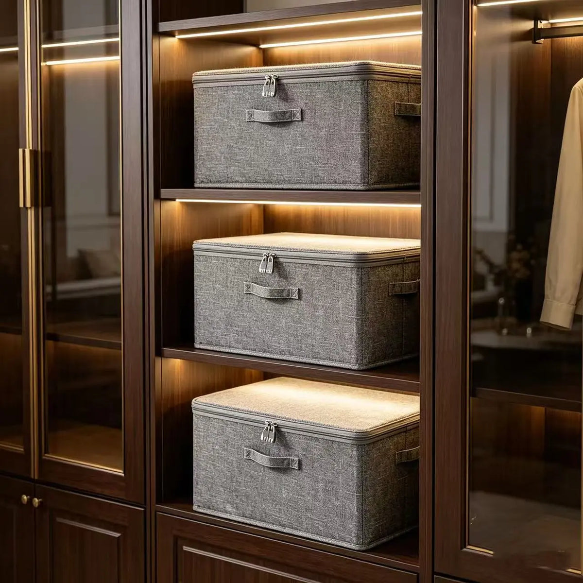 4-Piece Extra Large Stackable Storage Organizer Set