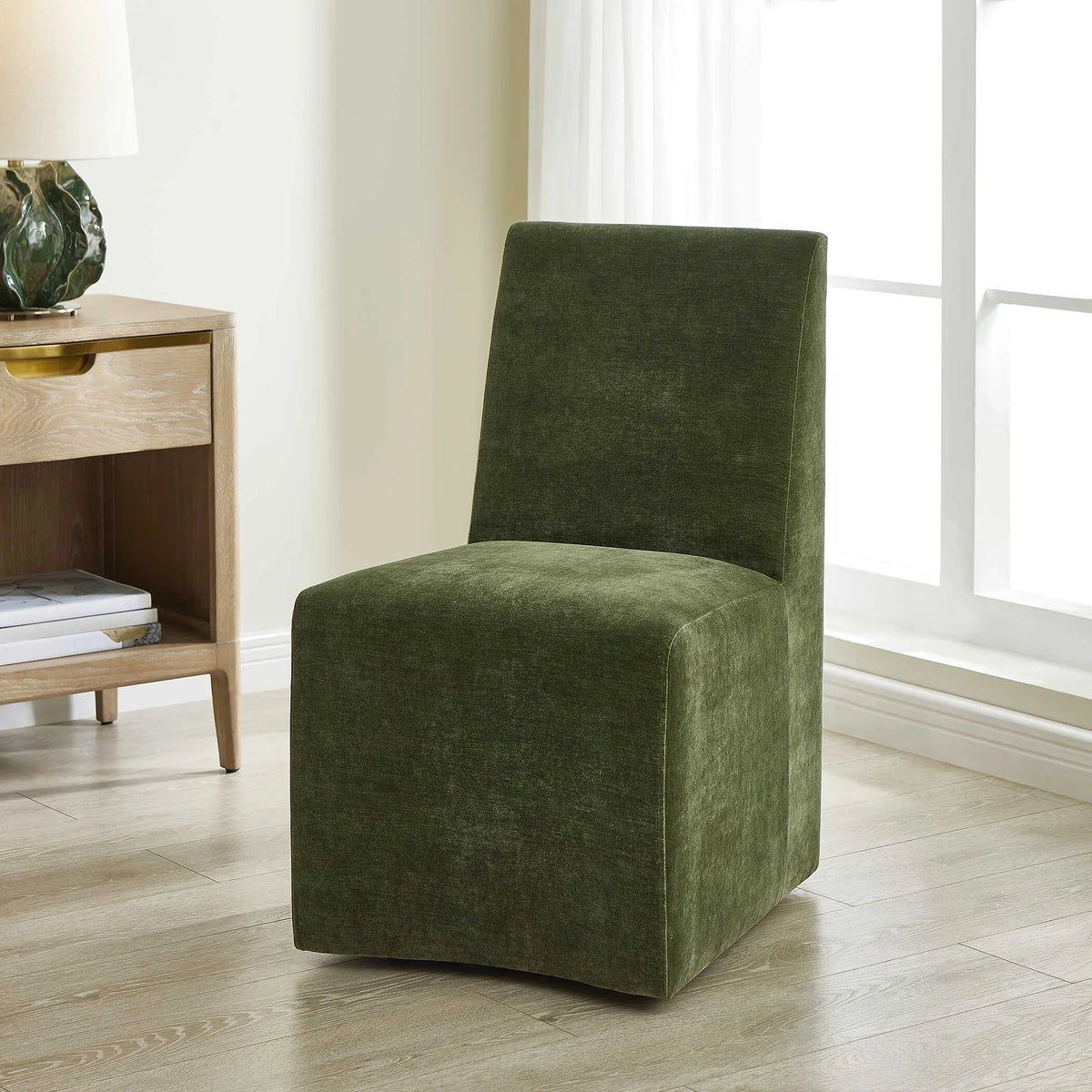 Armless Moss Dining Chair