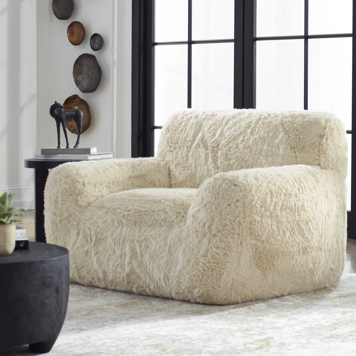 Sheepskin Accent Chair