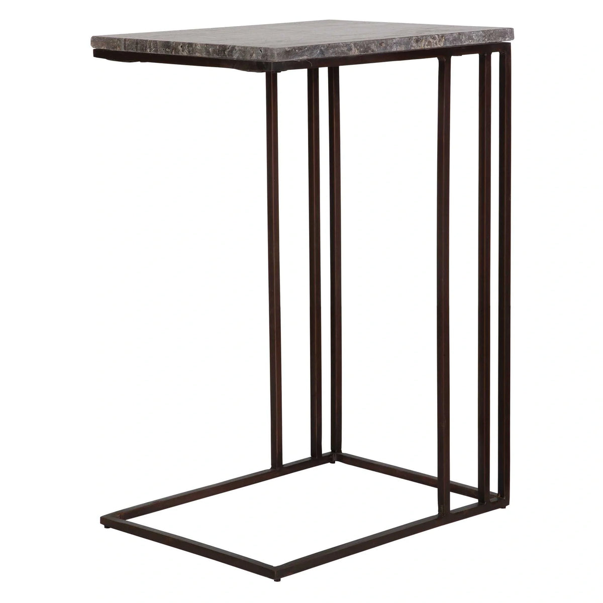 Travertine Accent Table