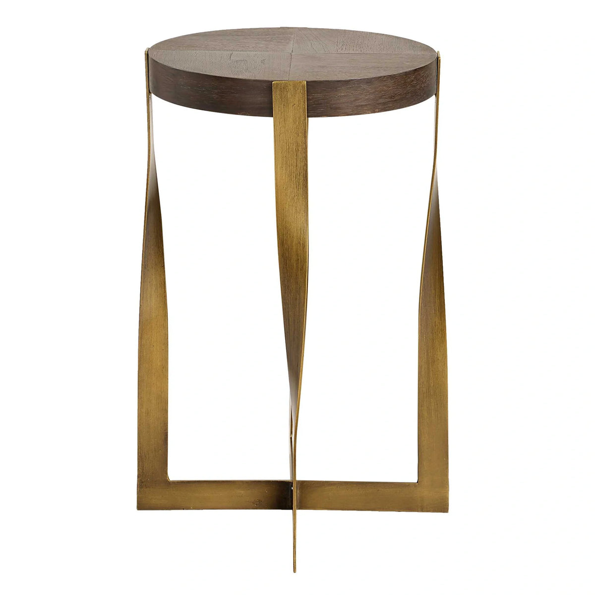 Brass Accent Table