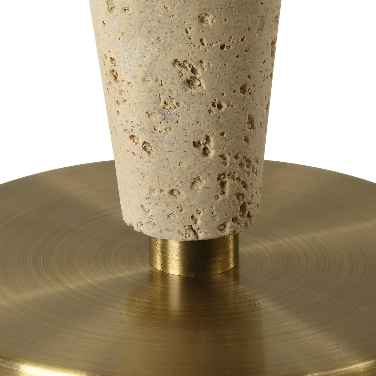 Travertine Table Lamp