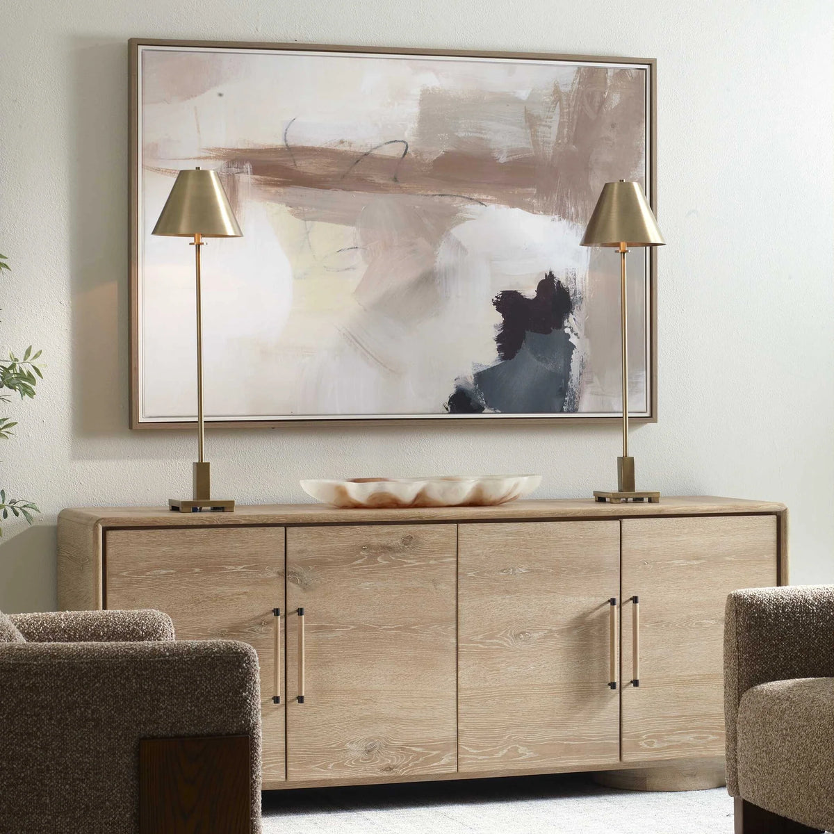Framed Abstract Canvas