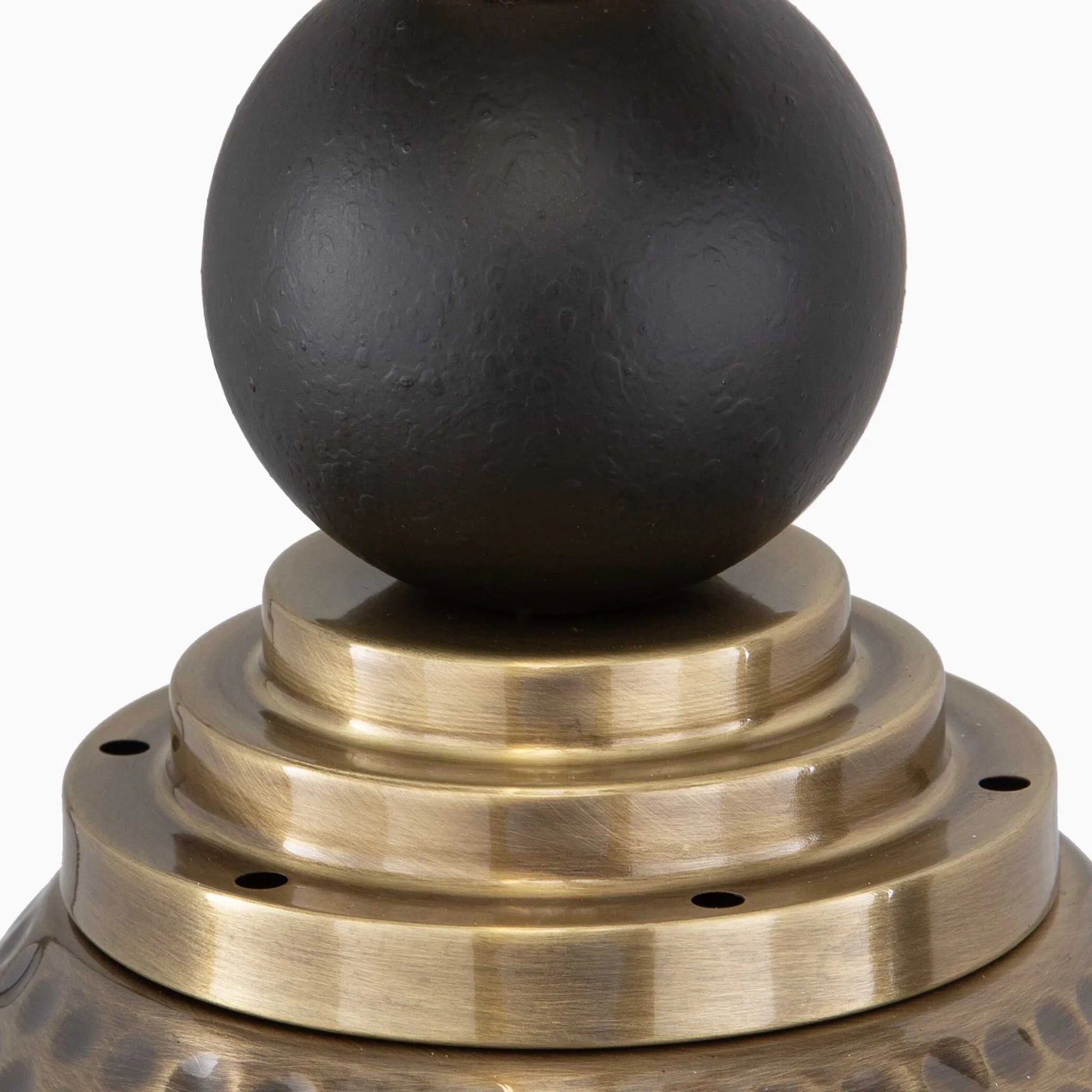 1 Light Antique Brass Pendant