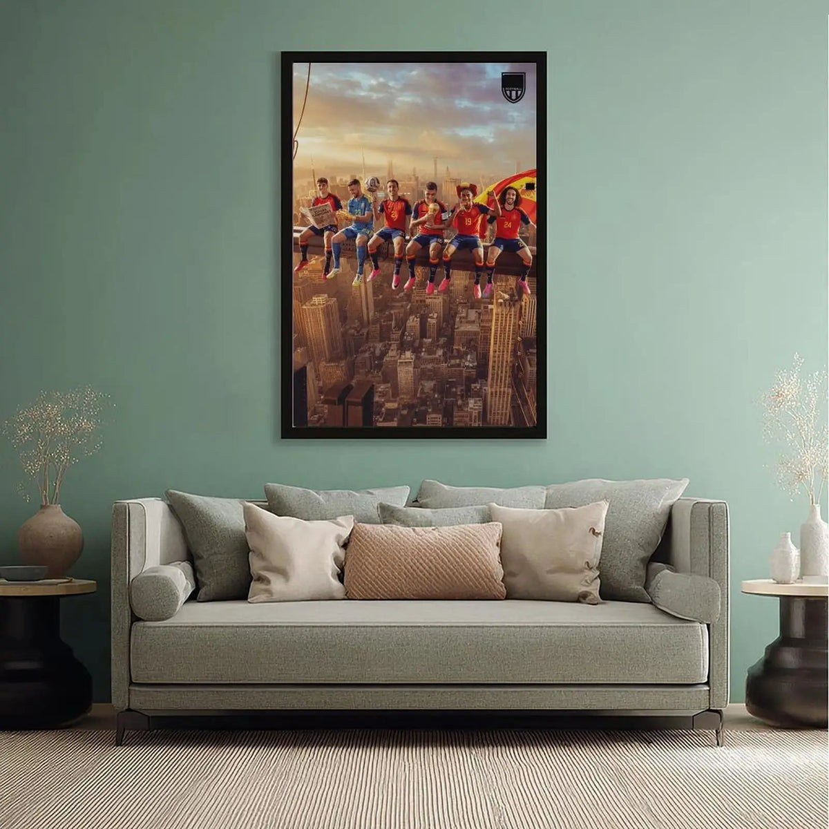 Spain Team 2026 Championship Canvas Wall Poster