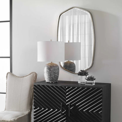 Antiqued Gold Mirror