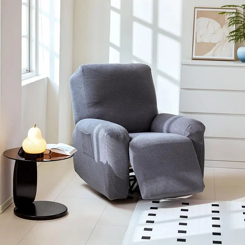 Stretch Armchair & Recliner Slipcover | Elastic Single-Seat Cover, Machine Washable | Eight Colours