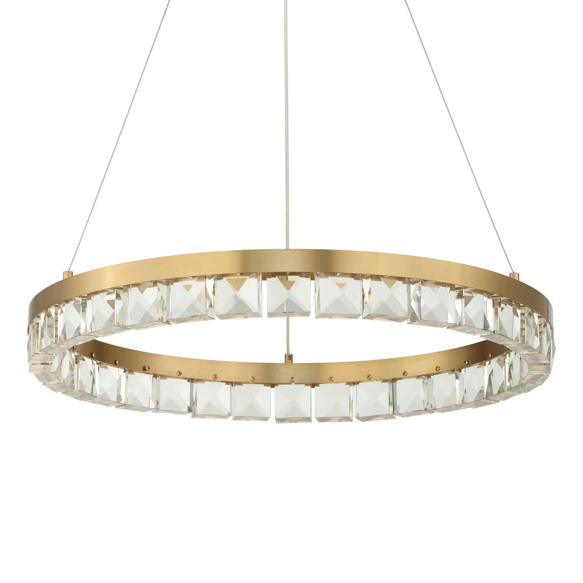 Round Crystal LED Chandelier