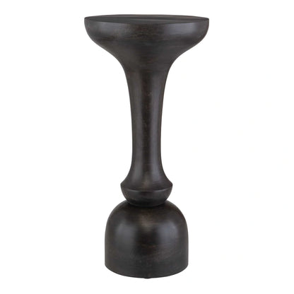 Hourglass Mango Wood Accent Table