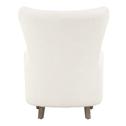 White Wingback Armchair