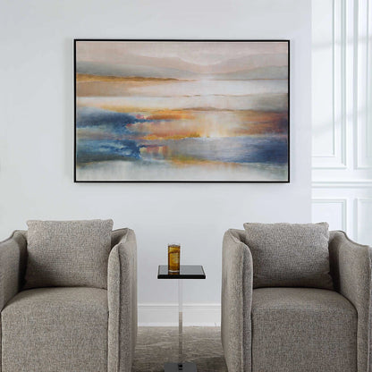 Hand-Painted Abstract Canvas Art