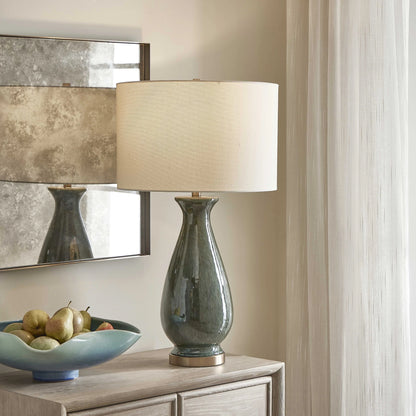 Deep Green Table Lamp
