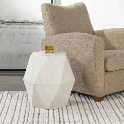 Geometric Accent Table