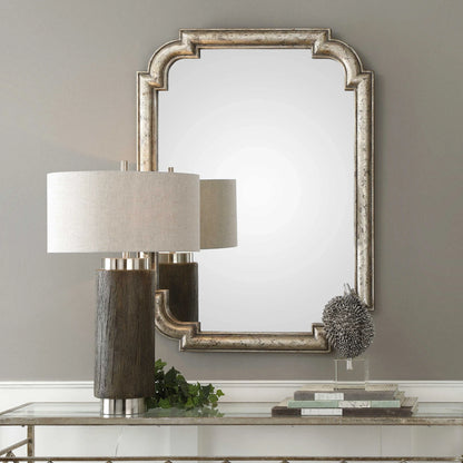 Antique Silver Mirror