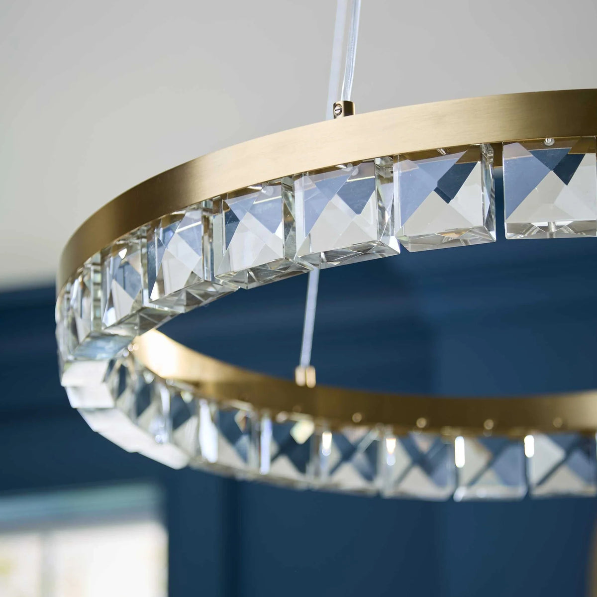 Round Crystal LED Chandelier
