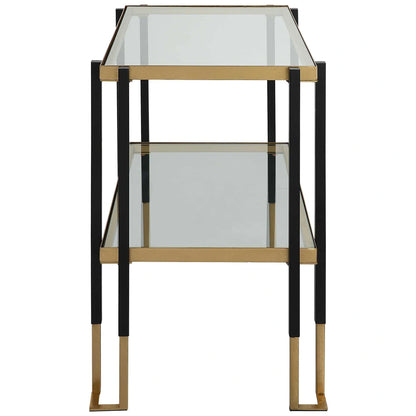 Glass Side Table