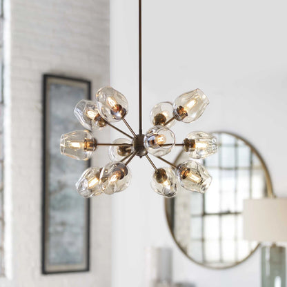 12 Light Sputnik Chandelier