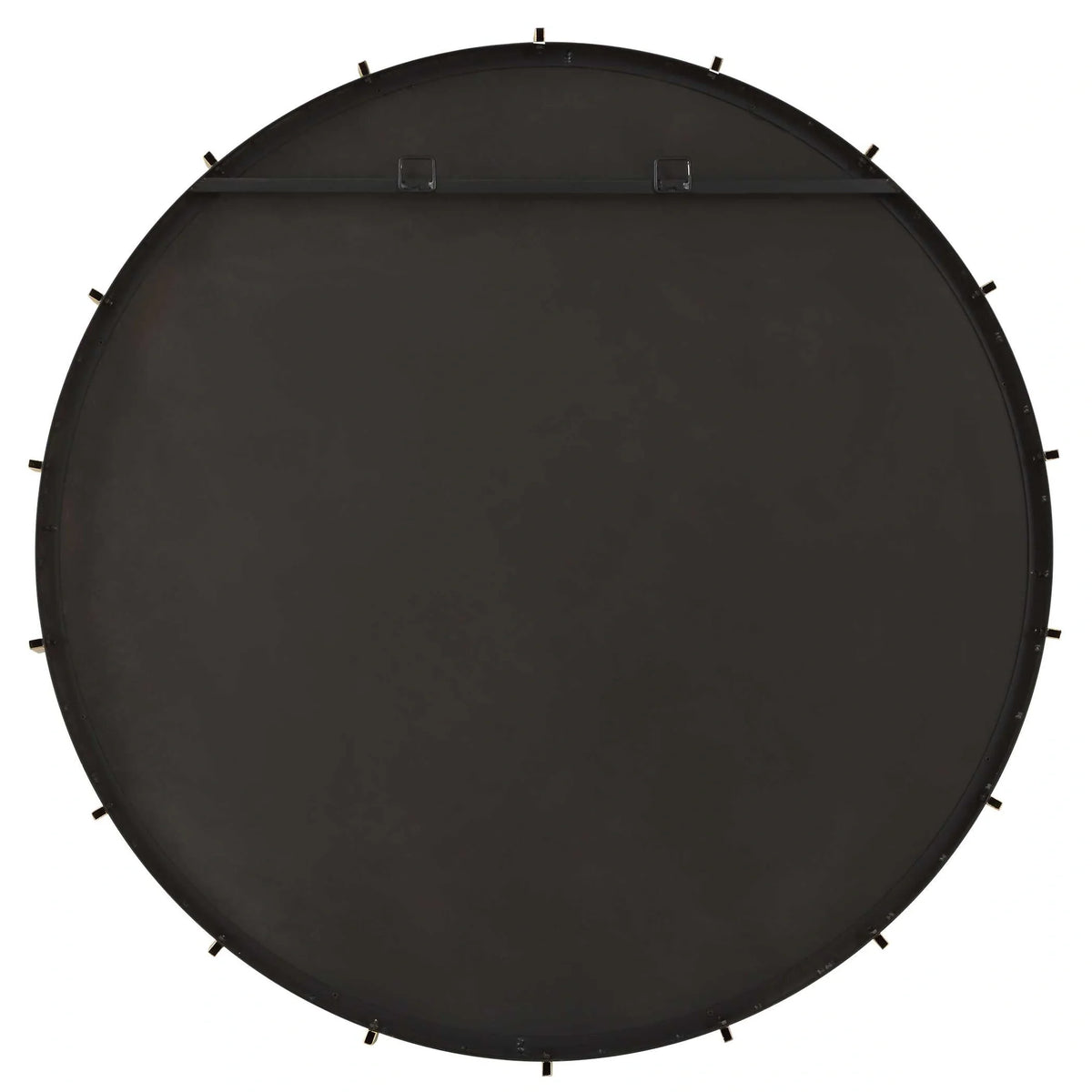 Industrial Iron Strap Mirror