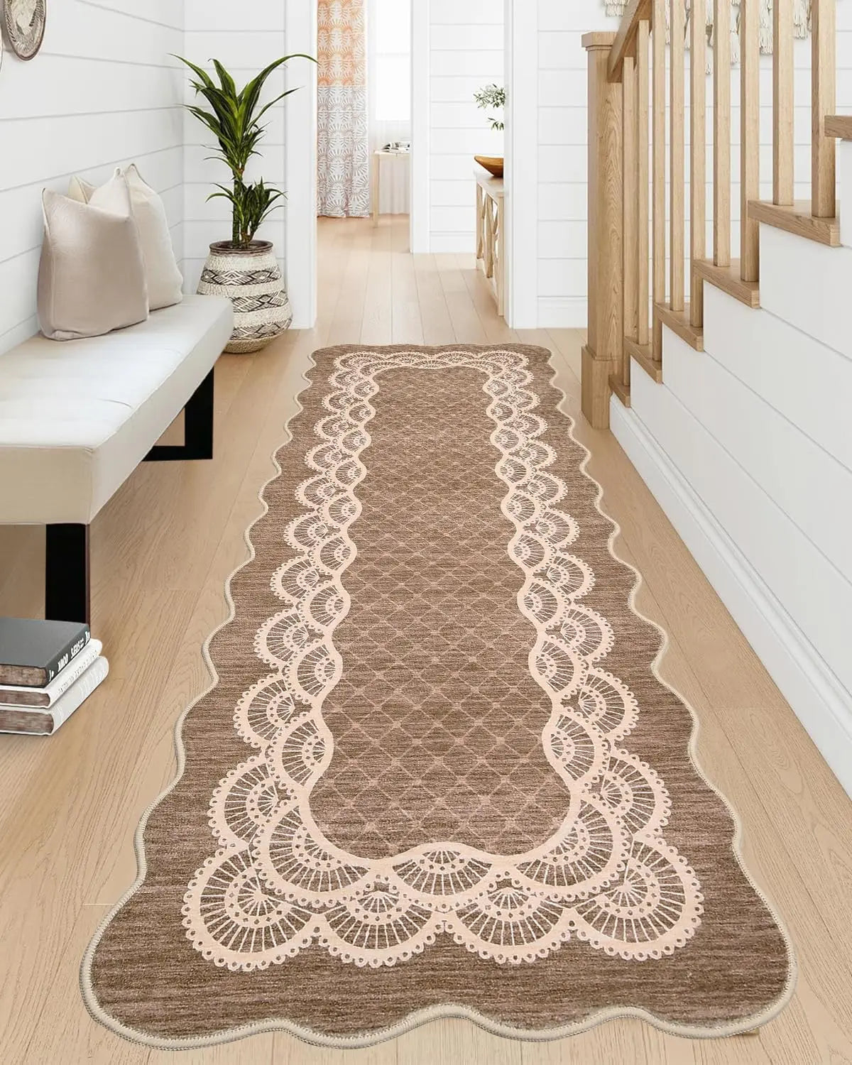 Garvee Home Decor 2x6 Camel Area Rug