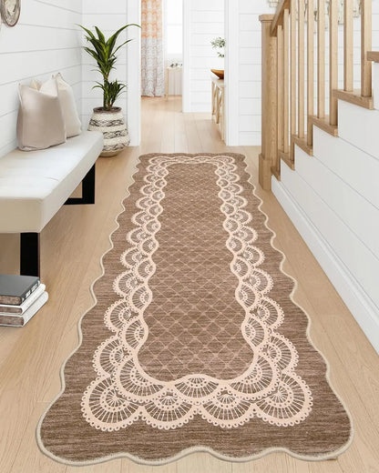 Garvee Home Decor 2x6 Camel Area Rug