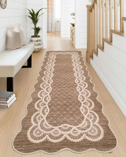 Garvee Home Decor 2x6 Camel Area Rug