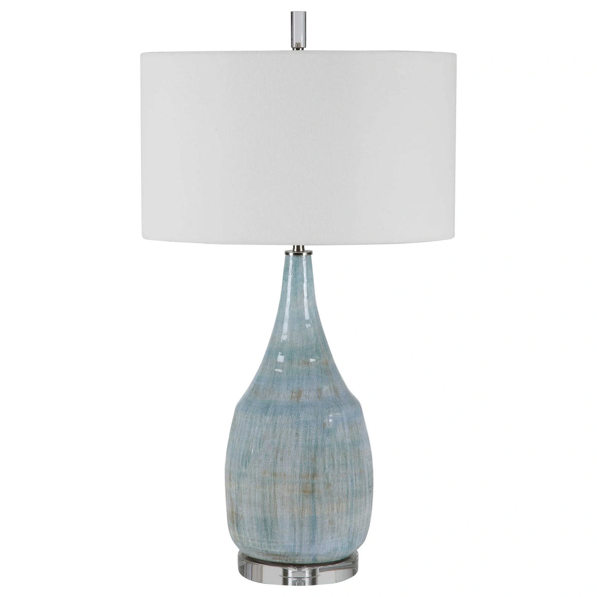 Coastal Crackle Glaze Table Lamp