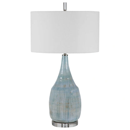Coastal Crackle Glaze Table Lamp