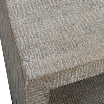 White Washed Coffee Table