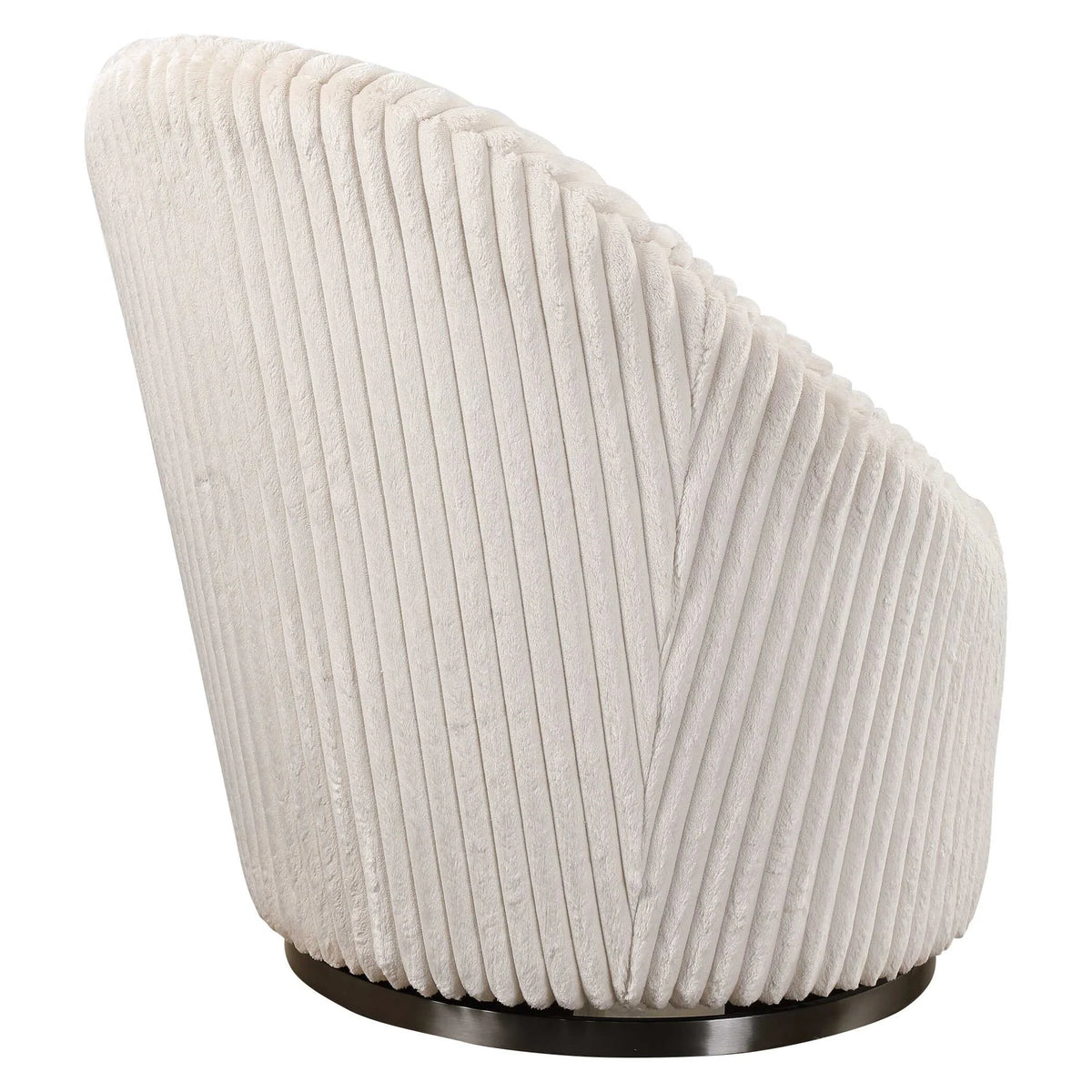 White Swivel Chair
