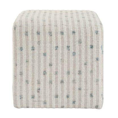 Plaid Ottoman
