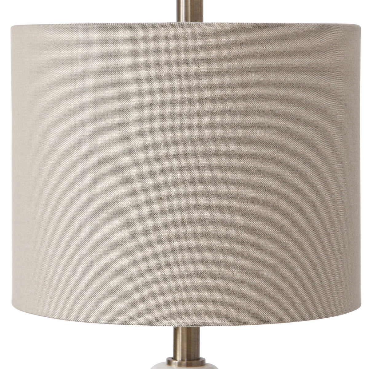 Plated Brass Buffet Lamp