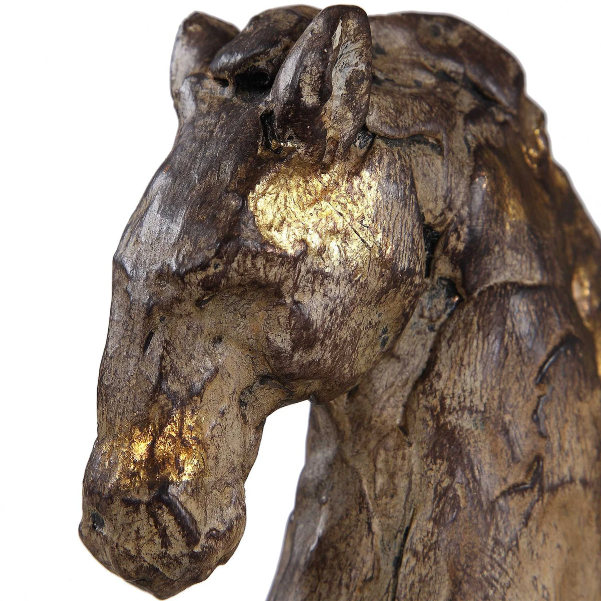 Golden Horse Sculpture