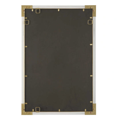 White & Gold Mirror