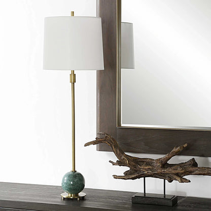 Brass Buffet Lamp