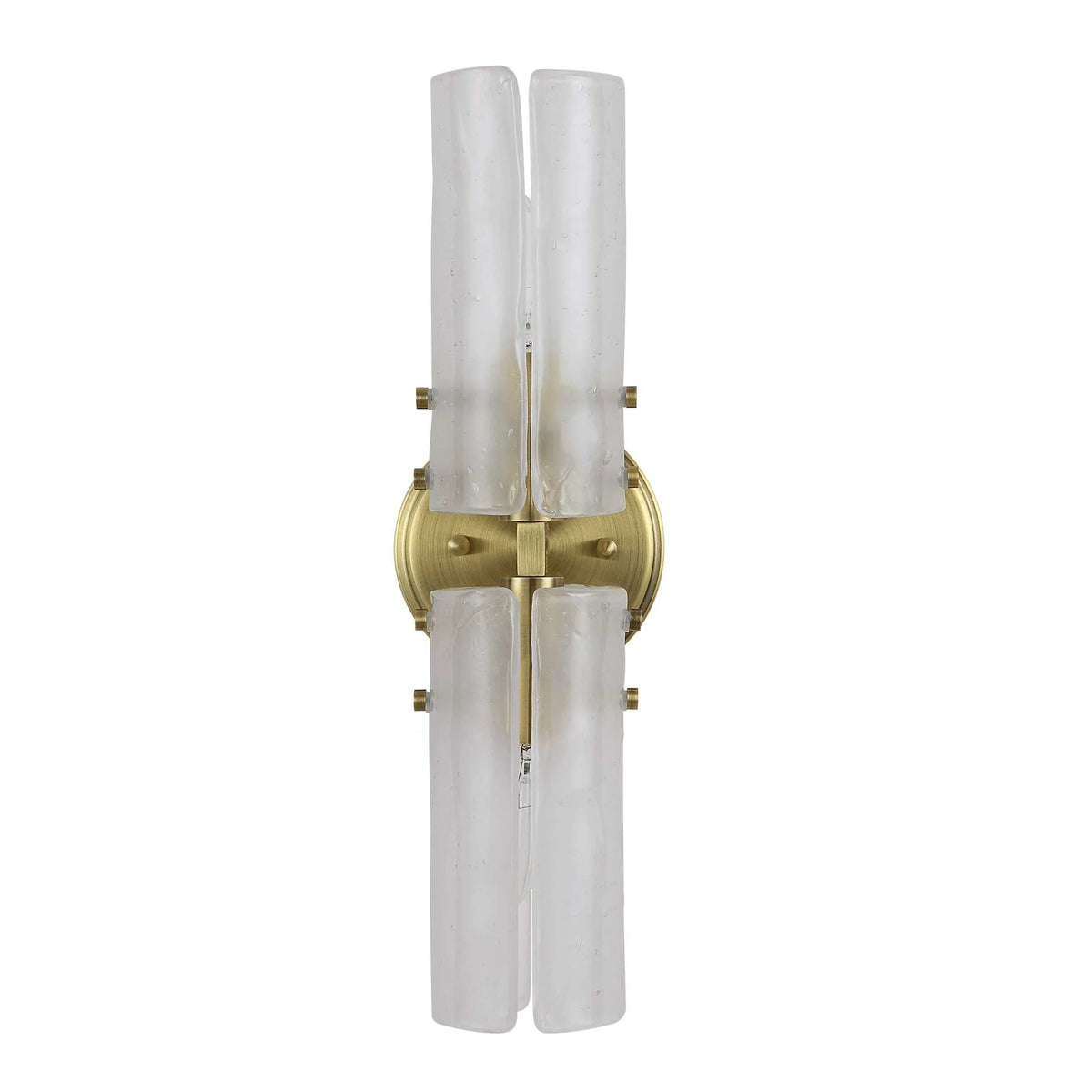 2 Light Glass Sconce