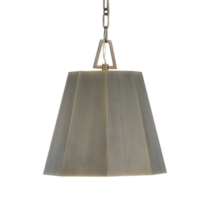 Hexagon Brass Pendant Light