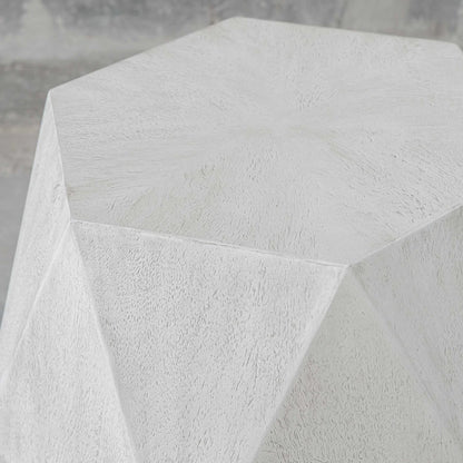 Geometric Accent Table