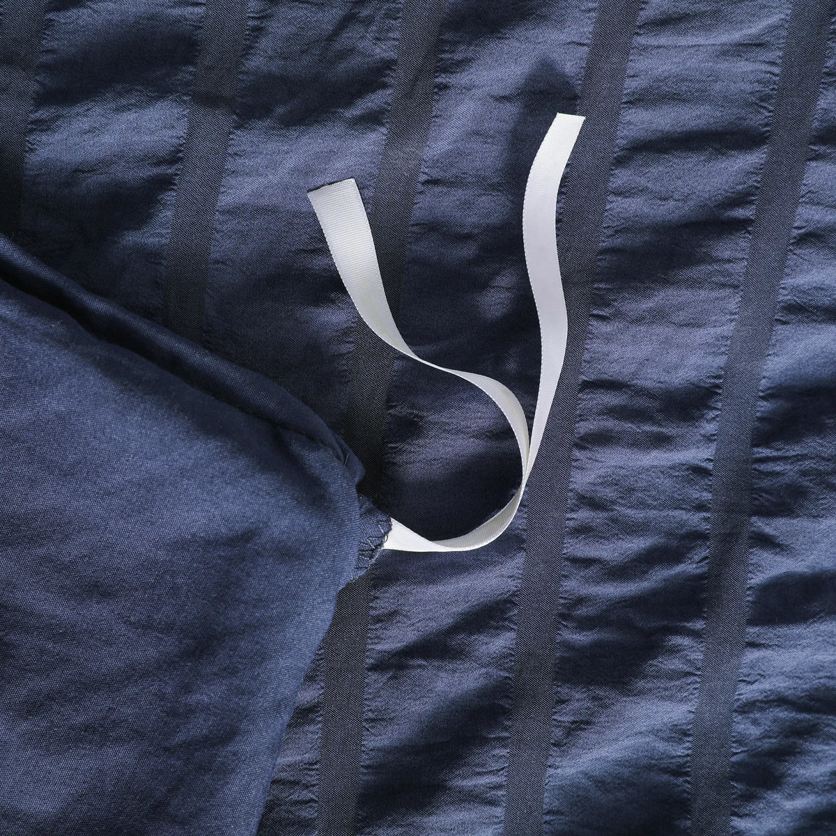 Bedsum Soft Bedding Set, Seersucker Textured Stripe Washed Microfiber Pattern Duvet Cover Set with Zipper Closure