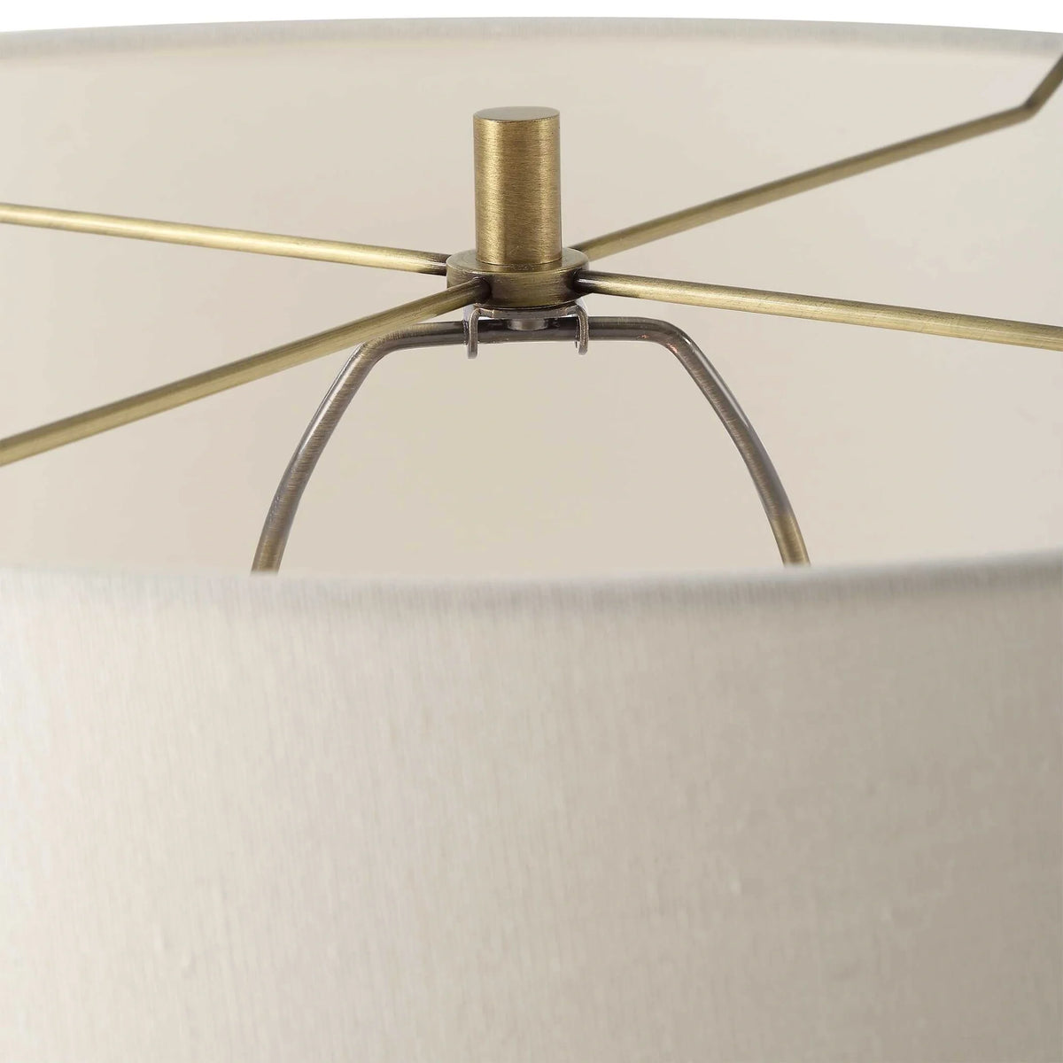Antique Brass Floor Lamp