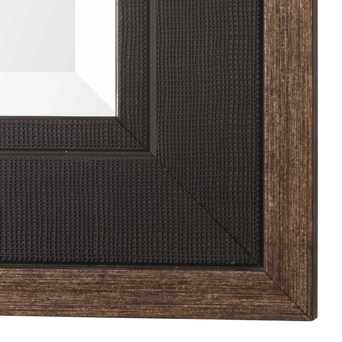 Rustic Black Mirror