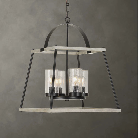 4-Light Indoor-Outdoor Pendant